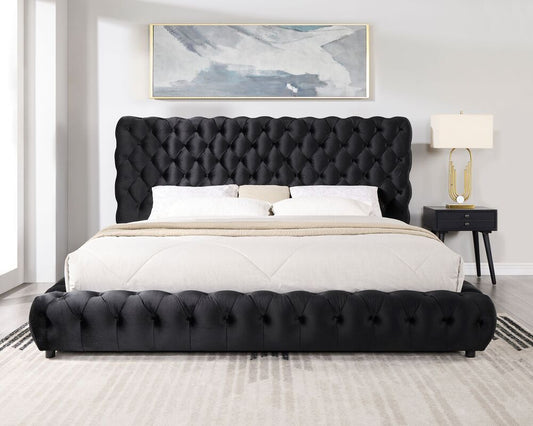 Dream Velvet Platform Bed