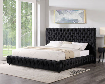 Dream Velvet Platform Bed