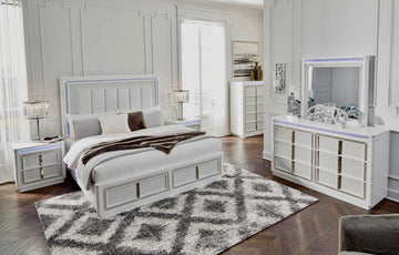 Monoco 5-PC LED Bedroom Set