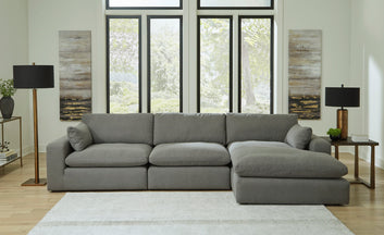 AsheCloud Gray Sectional