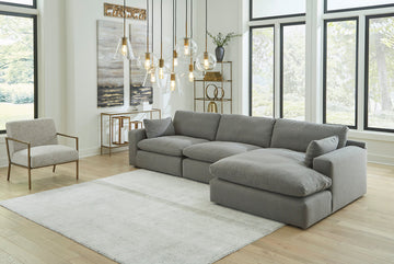 AsheCloud Gray Sectional