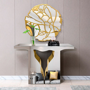 Beverly Console Table w/ Mirrow
