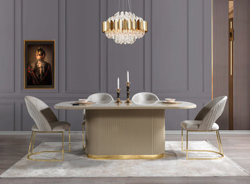 Milena 7-PC Dining Table Set