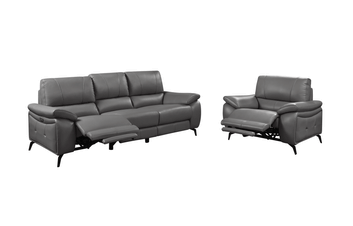 Dark Grey w/ electric recliners