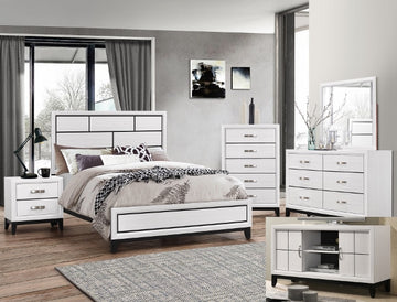 Akerson White Bedroom Suite