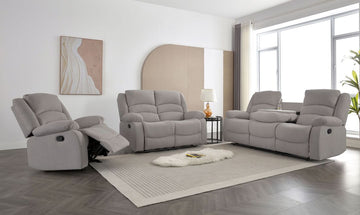 Dynamo Sand 3-PC Reclining Set