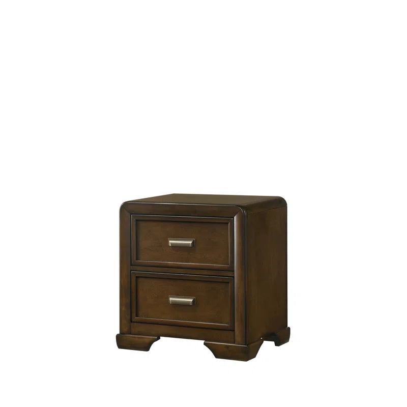 Coffield Brown Upholstered Panel Bedroom Set