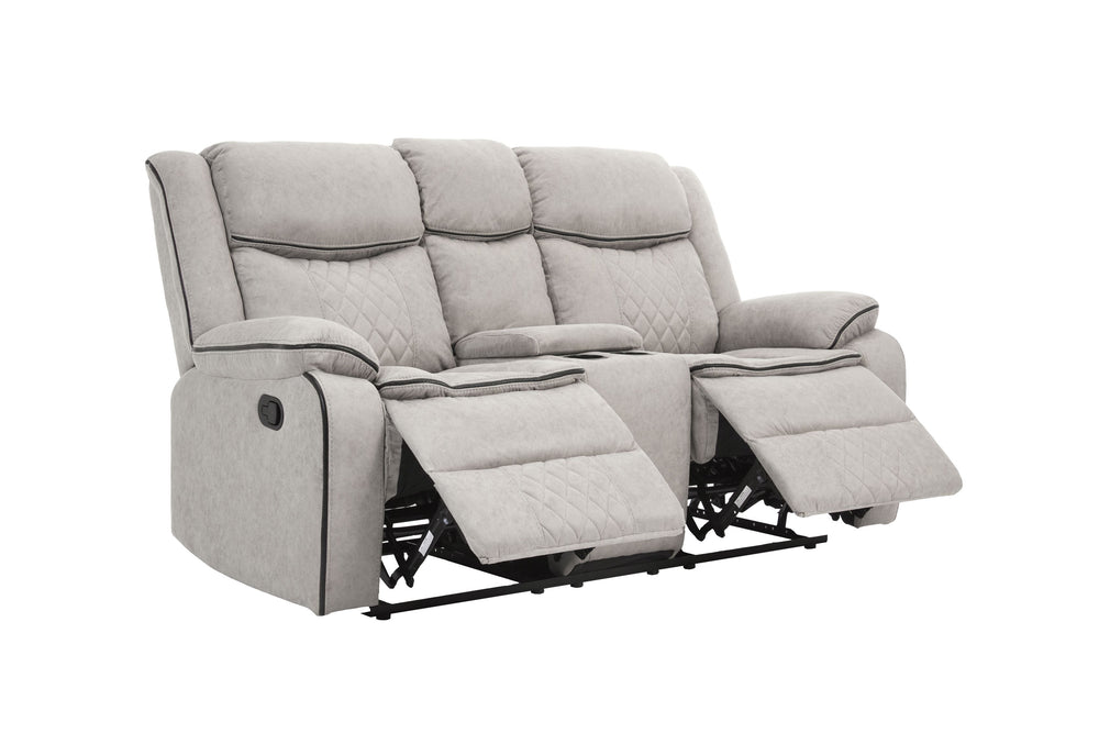 Weston Stone 3-PC Reclining Living Room Set