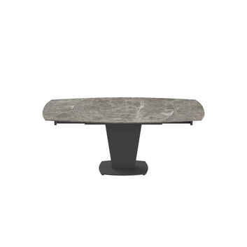 Marble Table Grey Taupe with 3405 Chairs Beige