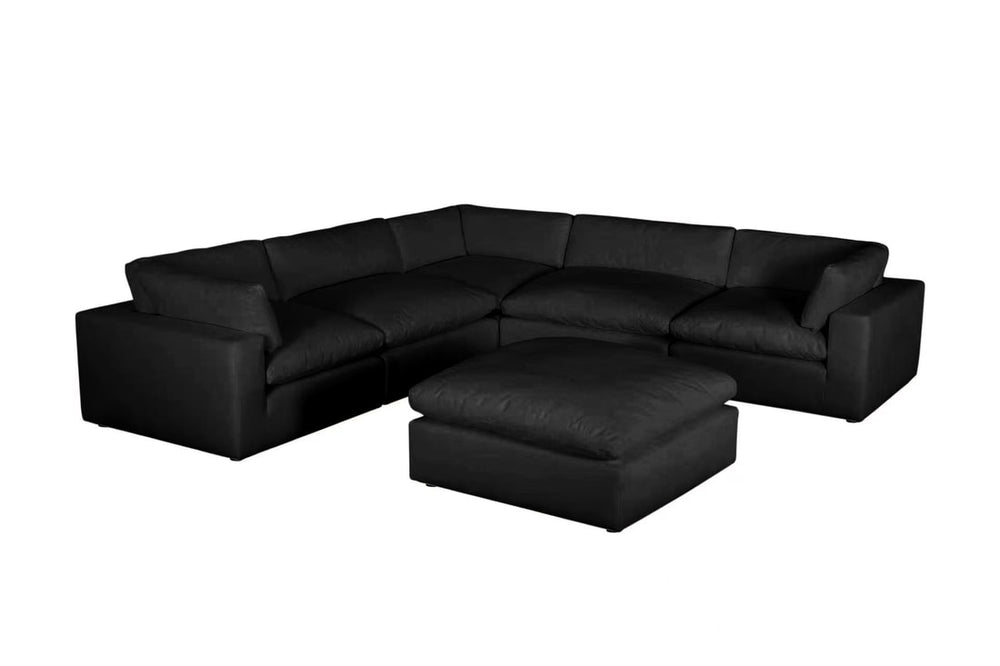 XL Black Cloud Sectional