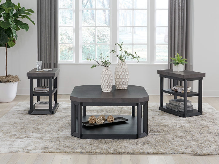 3-PC Bonilane Coffee Table Set