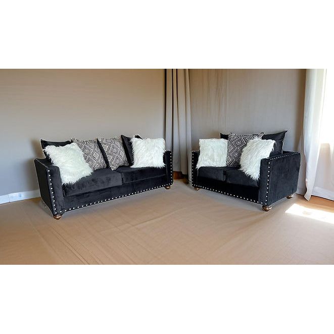 S315 Black Sofa & Loveseats