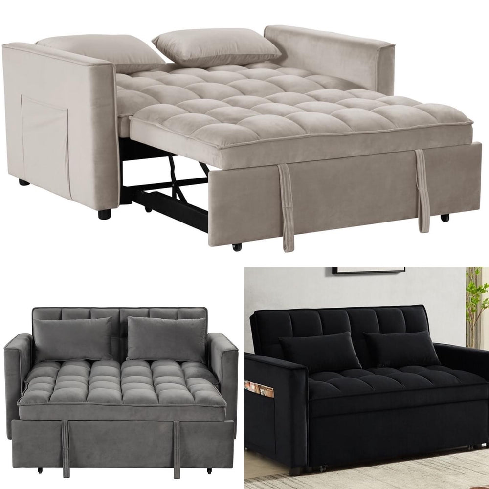 Relax Gray Sleeper Sofa