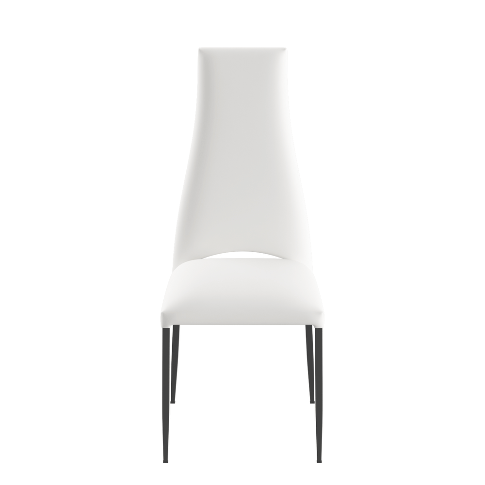 Marble Table White with 3405 White Chairs