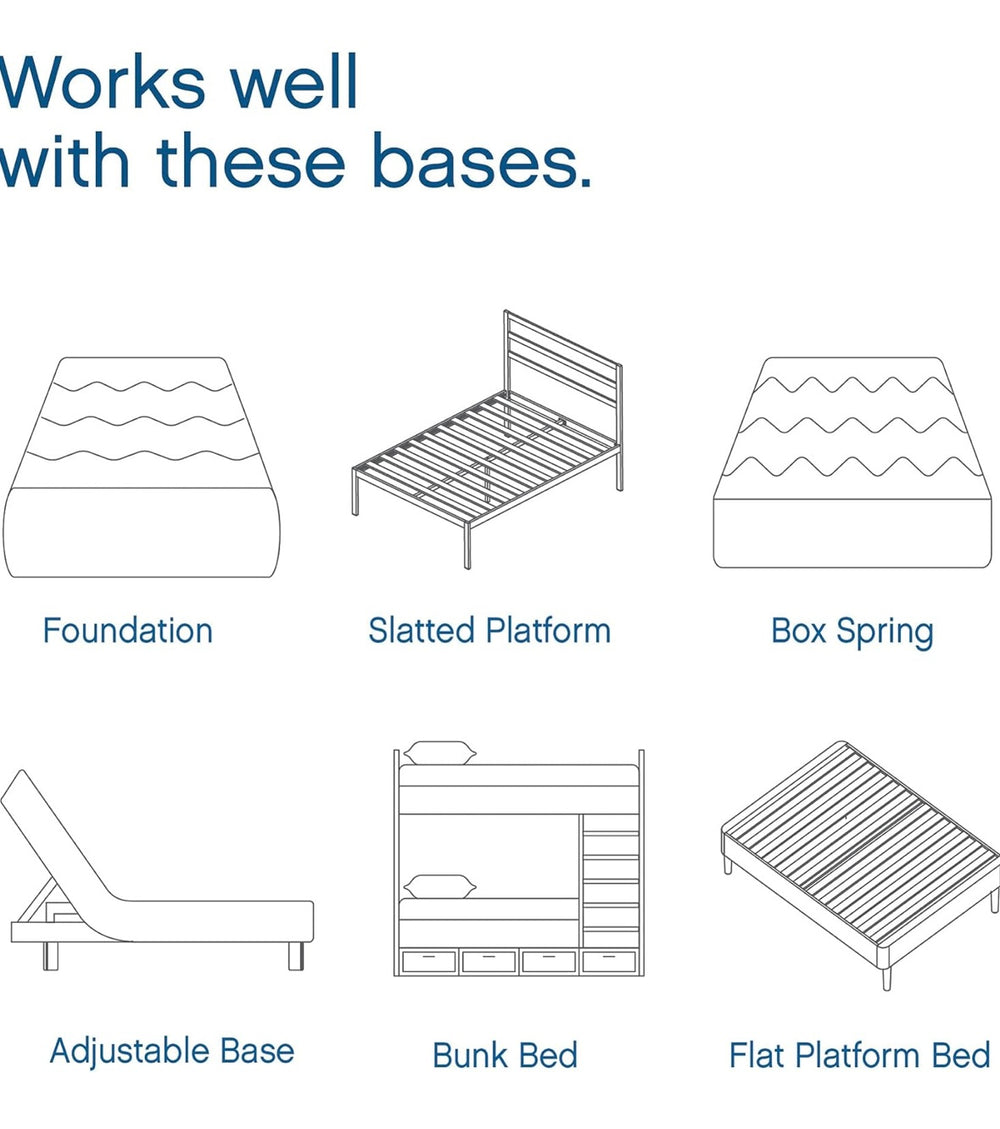 Cool Gel 14” Memory Foam