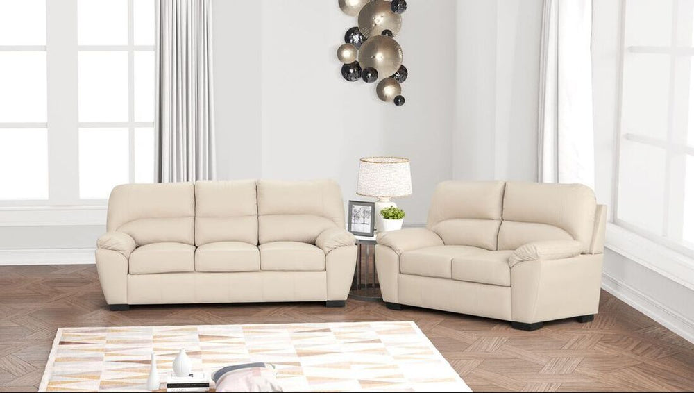 Tiffany Leather Sofa Set