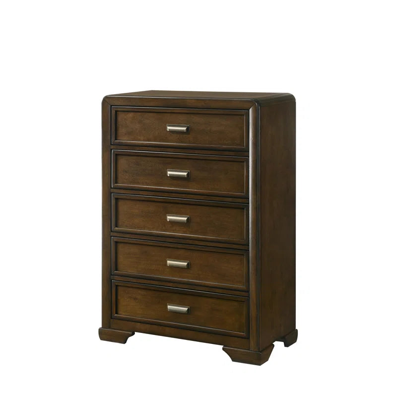 Coffield Brown Upholstered Panel Bedroom Set