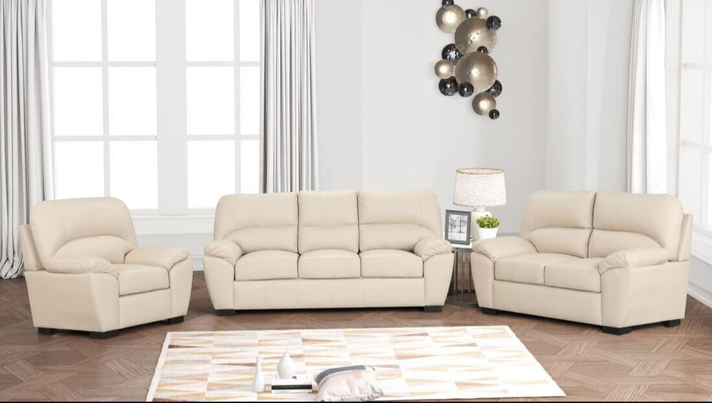 Tiffany Leather Sofa Set