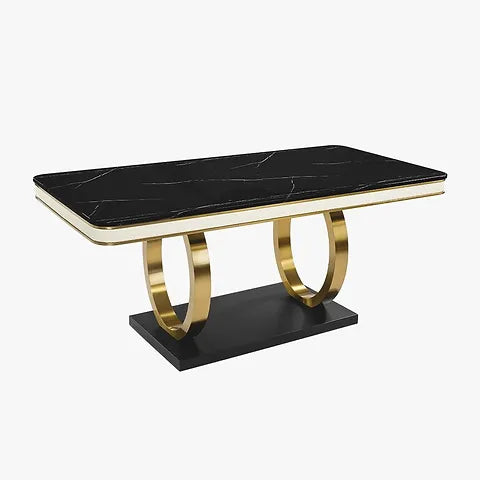 Onix Faux Marble Table