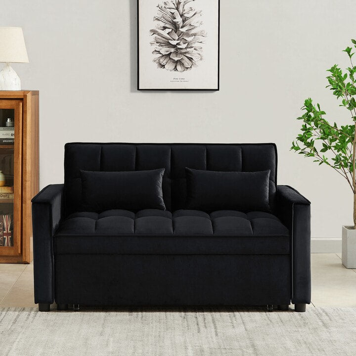 Relax Black Sleeper Sofa