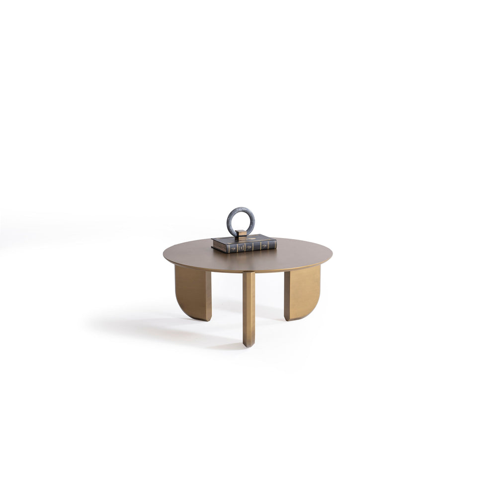 720 Gold 3 Pc Coffee Table Set