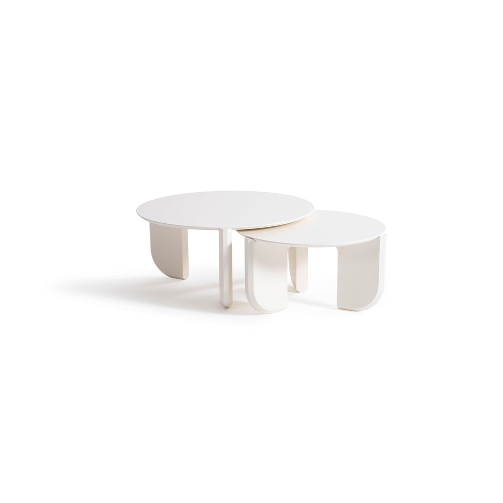 720 Cream 3 Pc Coffee Table Set