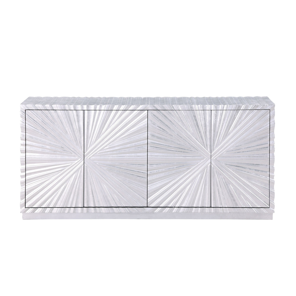 Selene Console (Silver Leaf)