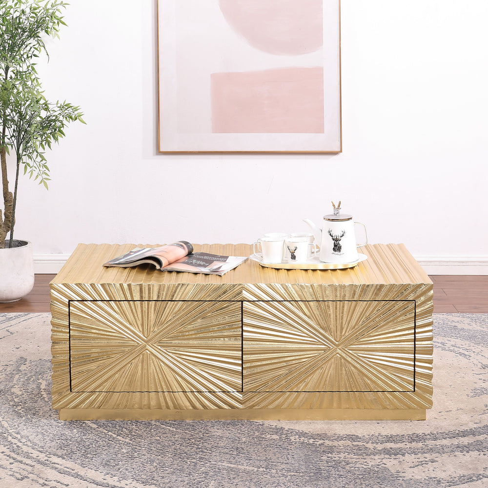 A-CT06 Helios Coffeetable (Gold)
