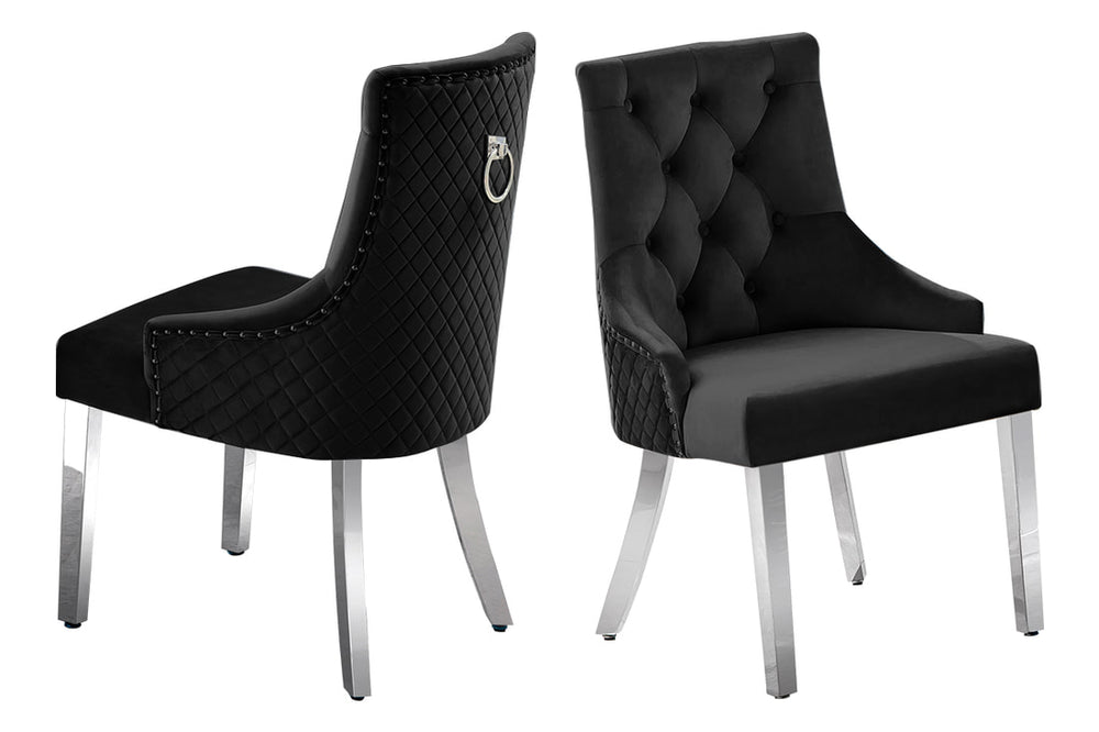 Denver 7-PC Marble Top Dining Table Set