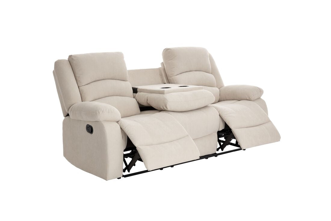 Dynamo Beige 3-PC Reclining Set