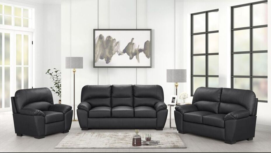 Tiffany Leather Sofa Set