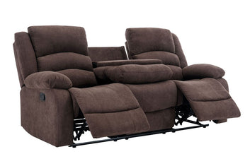 Dynamo Chocolate 3-PC Recliner Set