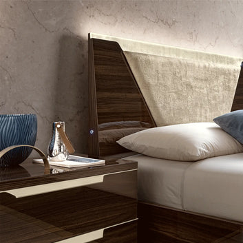 Smart Bedroom Walnut by Camelgroup – Italy