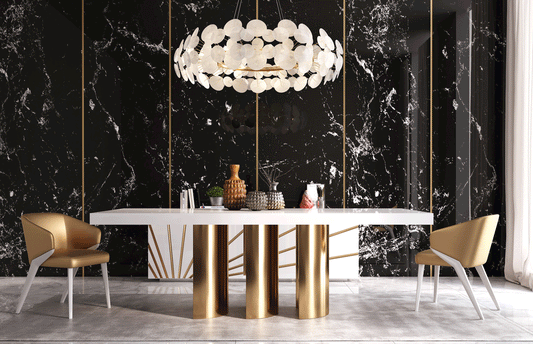 Oro White Dining room