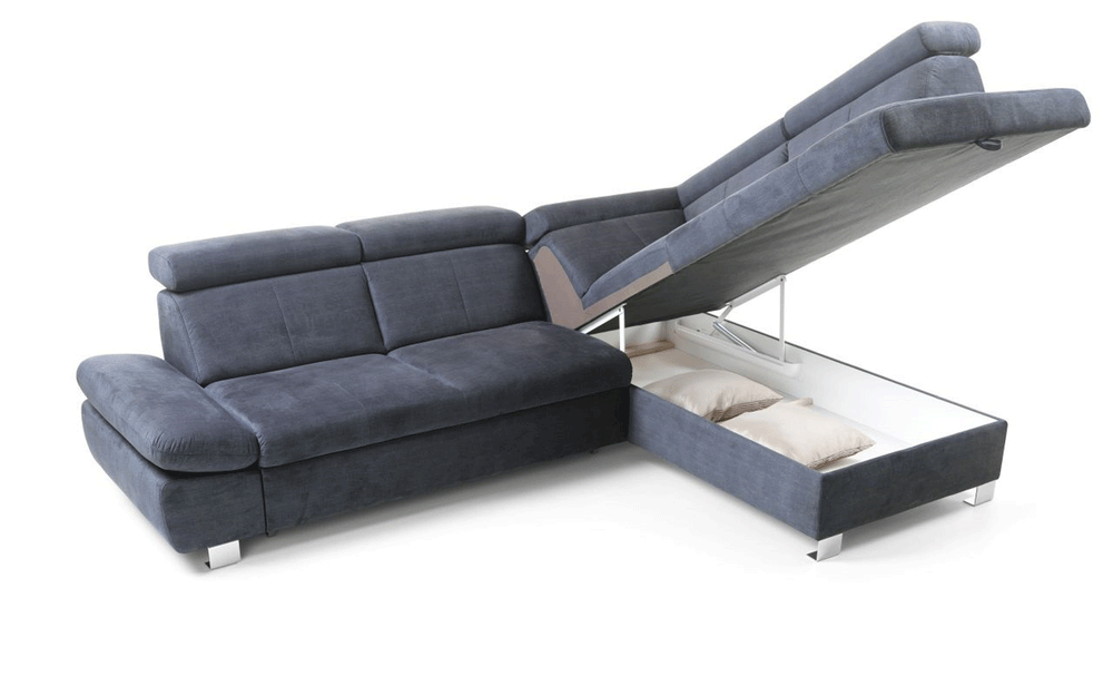 Happy Sectional w/Bed & Storage