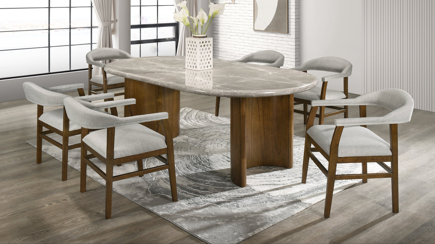 D1350 Cyra Dining (Marble Top)