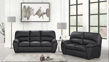 Tiffany Leather Sofa Set