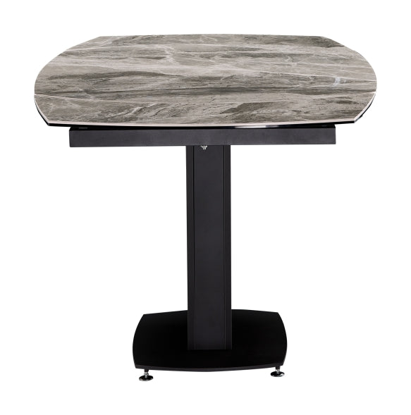 Marble Table Grey Taupe with 3405 Chairs Beige