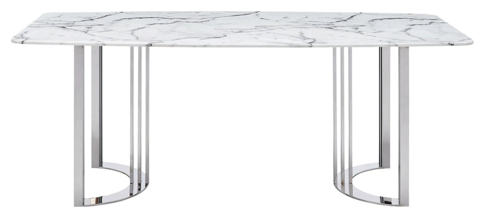 Silver Marble Dining