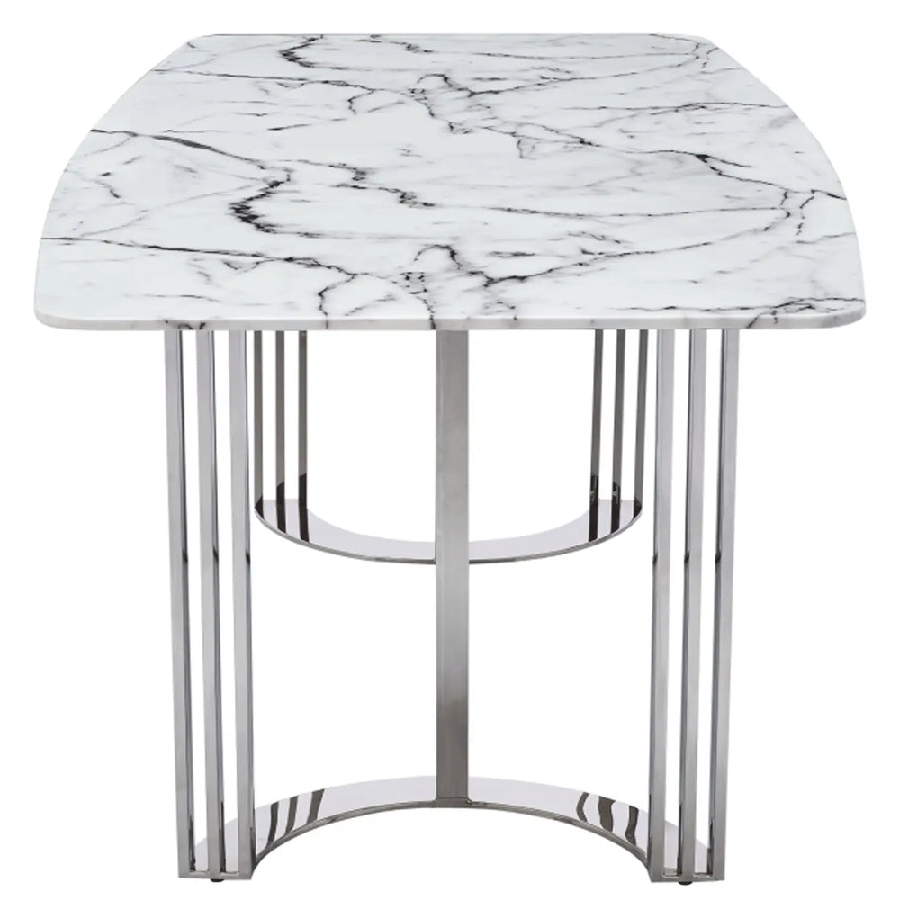 Silver Marble Dining