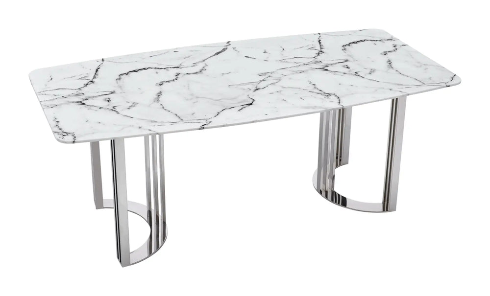 Silver Marble Dining