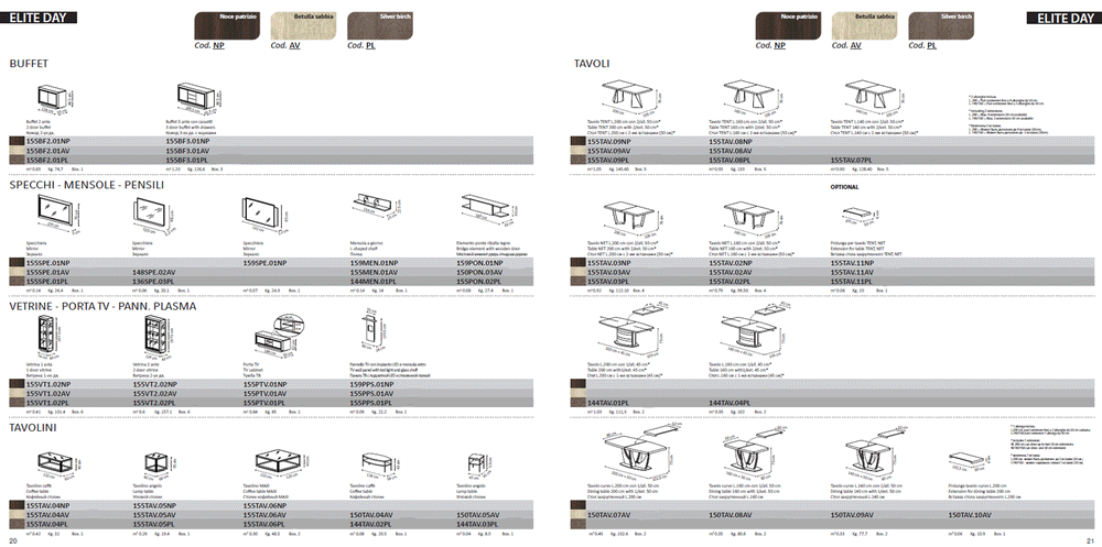 Elite Dining Ivory with Ambra “Rombi” Chairs