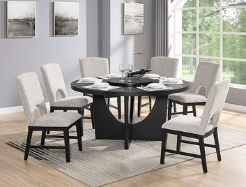 Rupert Round Dining Set (Lazy Susan)