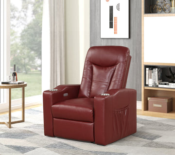 Madison Red Power Recliner Chair