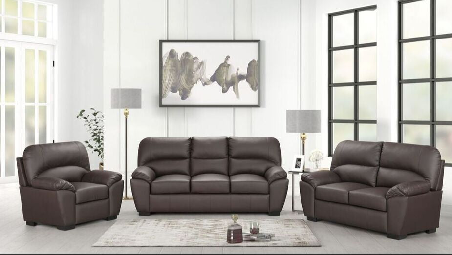 Tiffany Leather Sofa Set