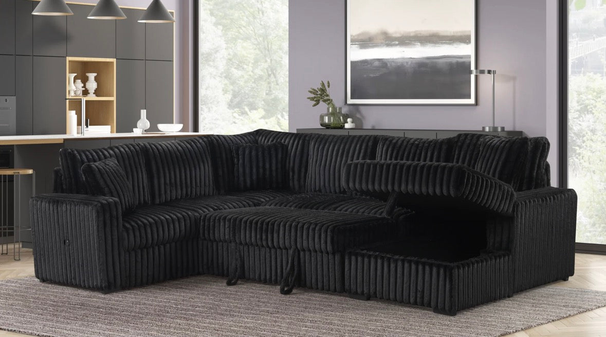 Raha Pullout Sectional