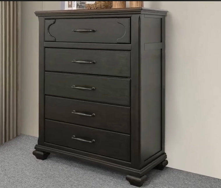 Hamilton 5-PC Platform Bedroom Suite