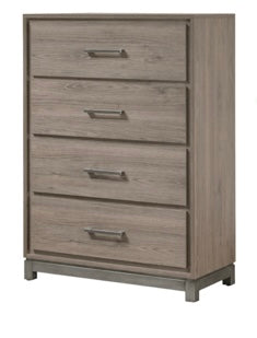 River Grey Oak Bedroom Set | Modern Minimalist | Queen & King