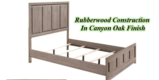 River Grey Oak Bedroom Set | Modern Minimalist | Queen & King
