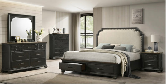 Hamilton 5-PC Platform Bedroom Suite